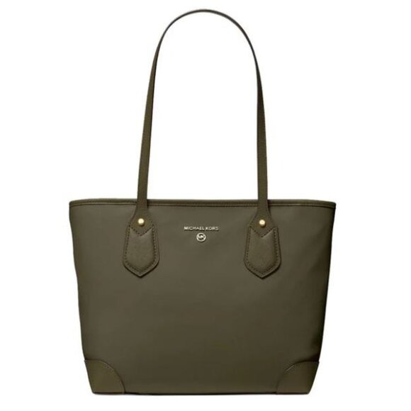 MICHAEL KORS, Eva olive colour tote bag - Picture 3 of 12